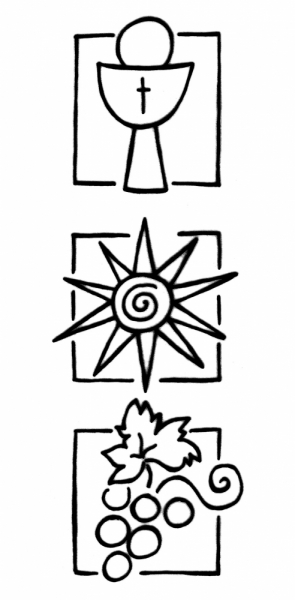 Stempel christliche Trilogie